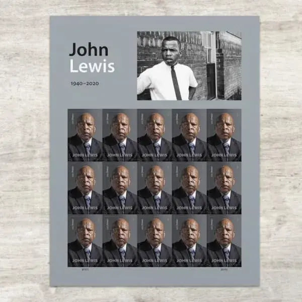 2023 USa Forever John Lewis Stamps