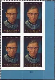 2023 USa Forever Ruth Bader Ginsburg Postage Stamps
