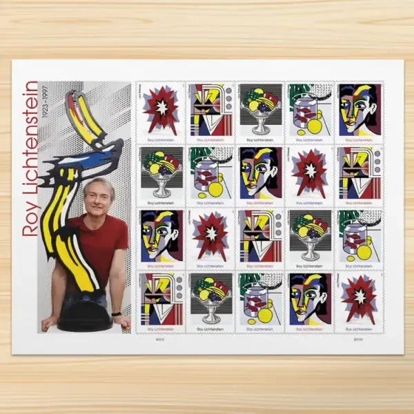 2023 USa Forever Roy Lichtenstein Stamps