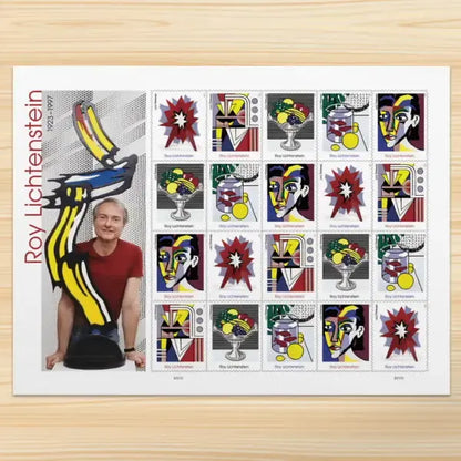 2023 USa Forever Roy Lichtenstein Stamps