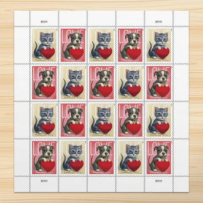 2023 USa Forever Cat and Dog Love Stamps