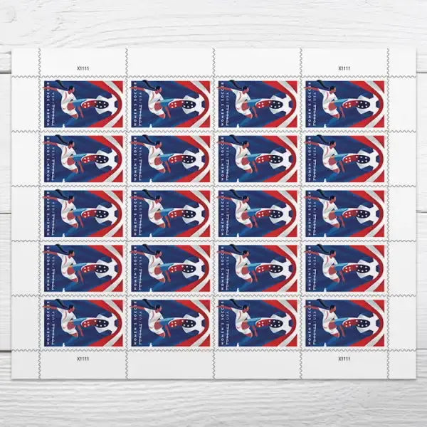 2023 USa Forever Womens Soccer Stamps