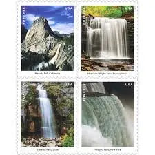 2023 USa Forever Waterfalls Stamps
