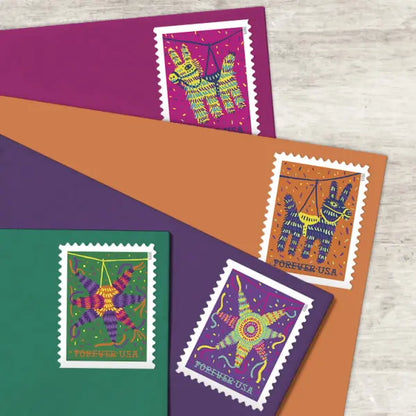 2023 USa Forever Piñatas! Stamps
