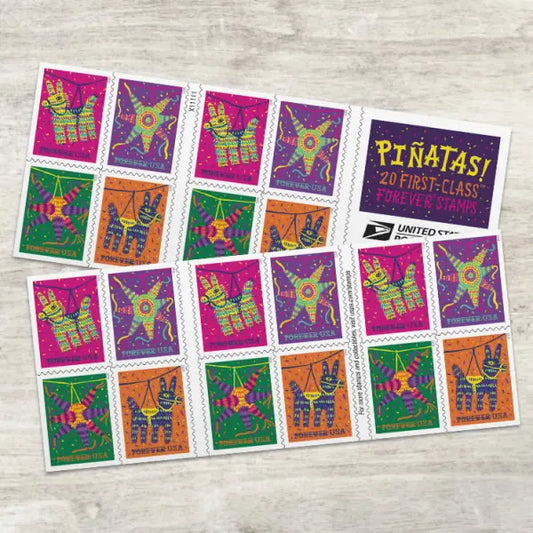 2023 USa Forever Piñatas! Stamps