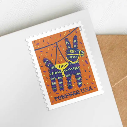 2023 USa Forever Piñatas! Stamps