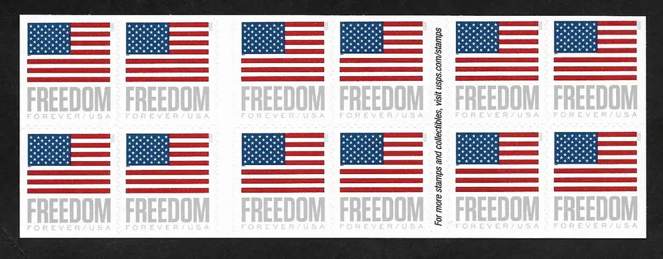 2023 USa Forever freedom flag stamp