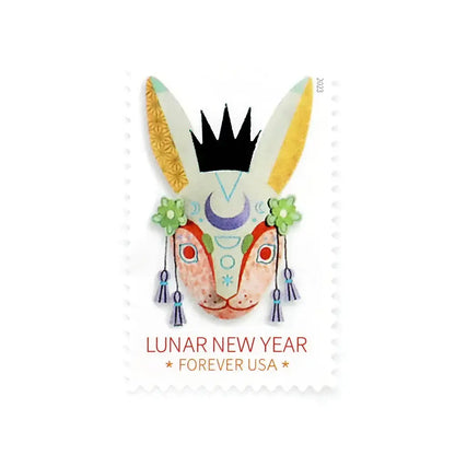 2023 USa Forever Lunar New Year: Year of the Rabbit Stamps