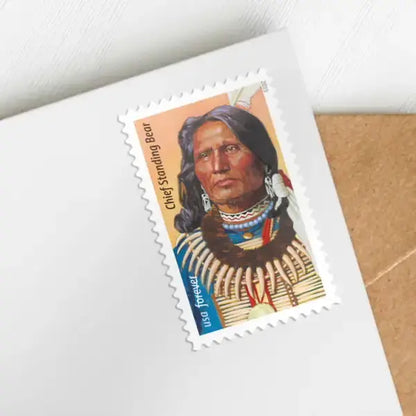 2023 USa Forever Chief Standing Bear Stamps