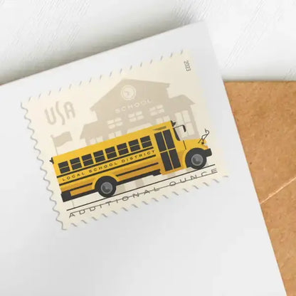 2023 USa Forever School Bus Additional Ounce Stamps