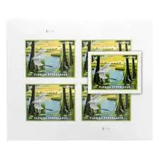 2023 USa Forever Florida Everglades Priority Mail Stamps