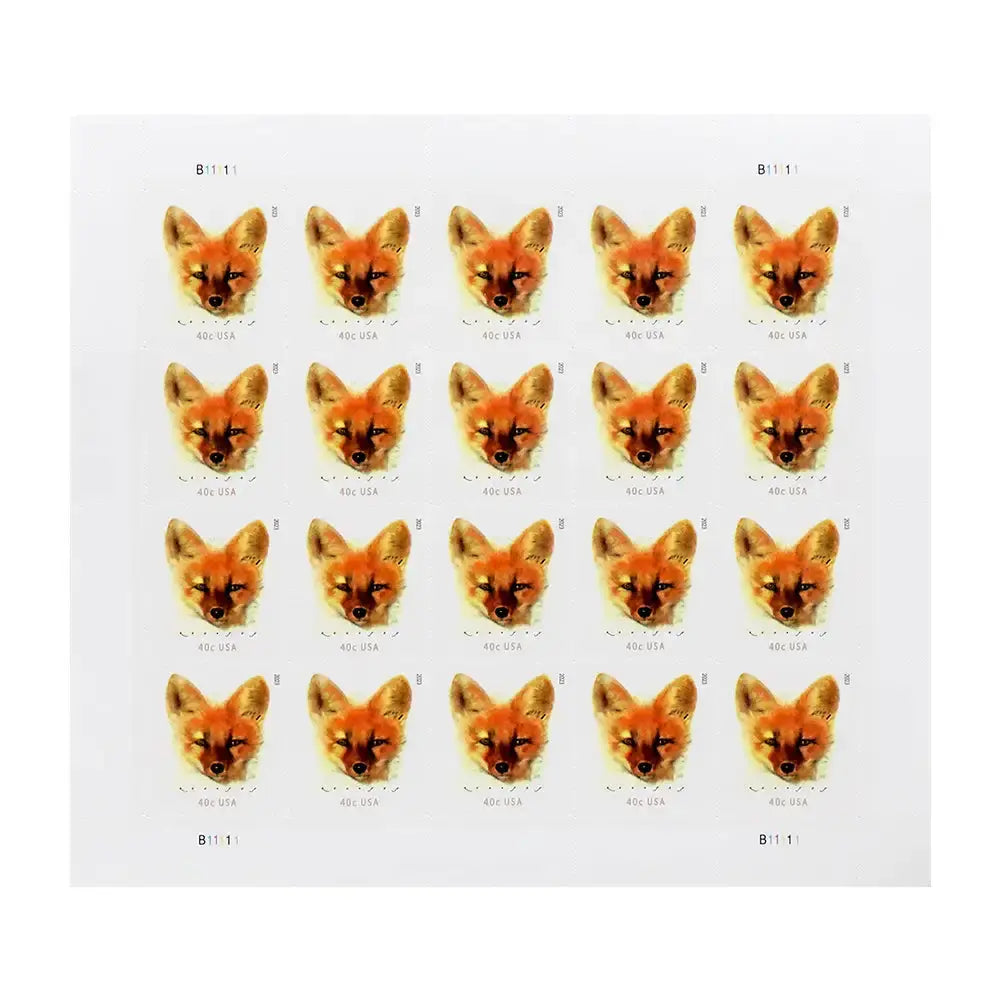 2023 USa Forever Red Fox Stamps