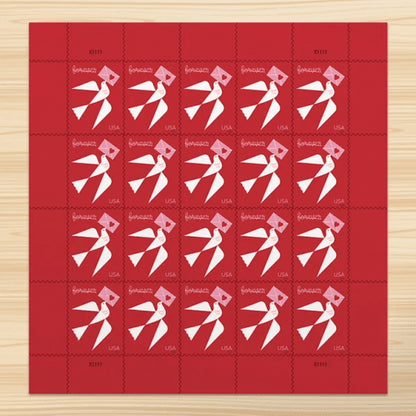 2024 USa Forever Carrier pigeon love stamps