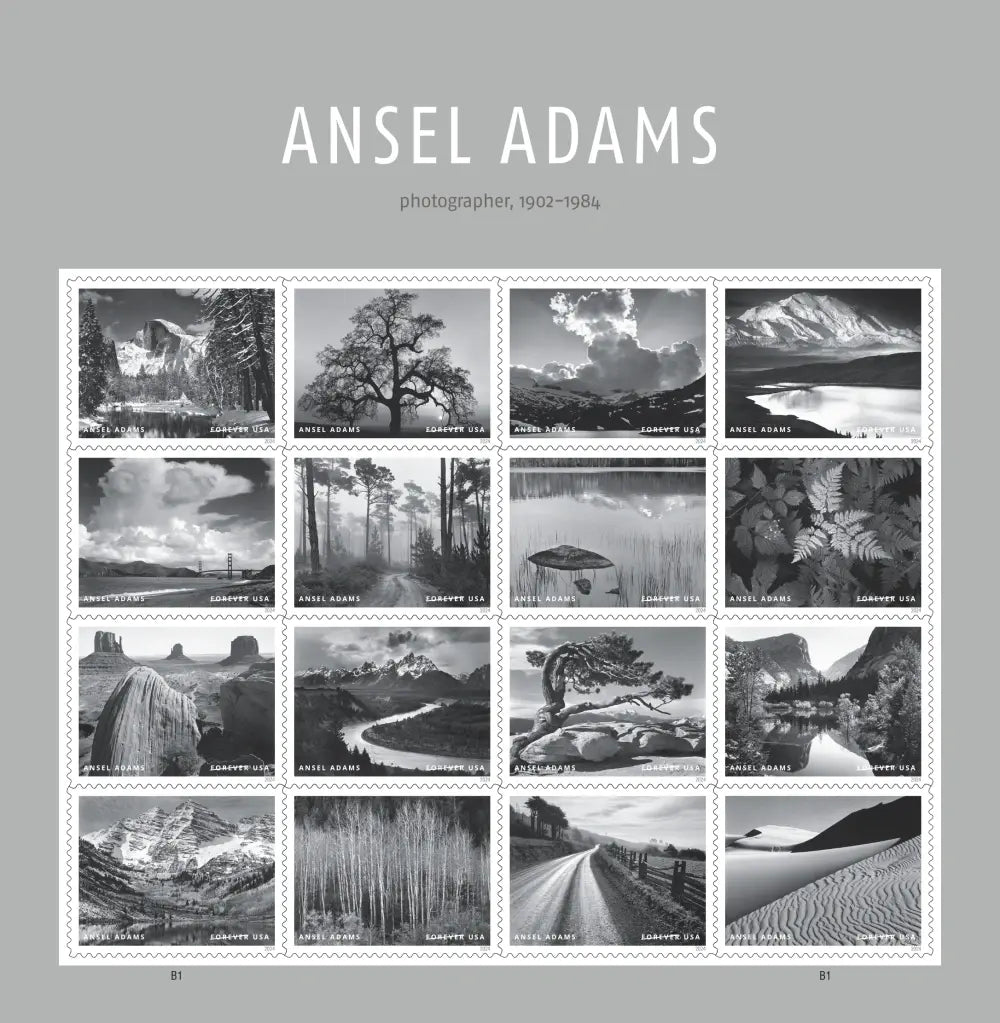 2024 USa Forever stamps-Ansel Adams