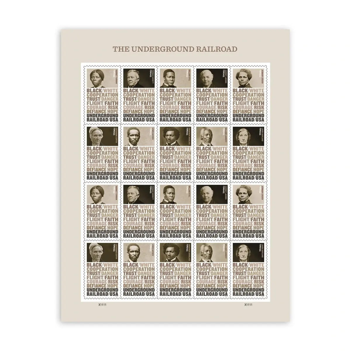 2024 USa Forever The Underground Railroad Stamps