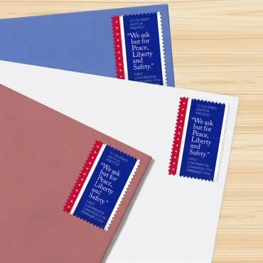 2024 USa Forever First Continental Congress 1774 Stamps