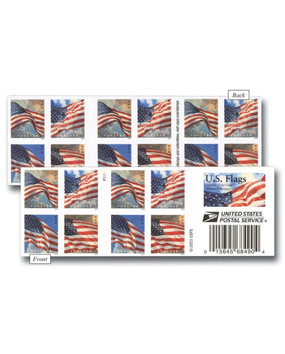2024 USa Forever flags first class postage stamps