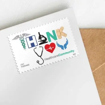 2024 USa Forever Thank You Healthcare Community Stamps