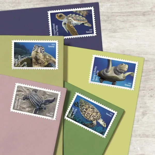 2024 USa Forever Protect Sea Turtles Stamps