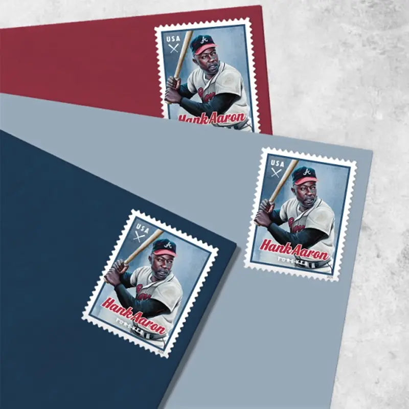 2024 USa Forever Hank Aaron Stamps