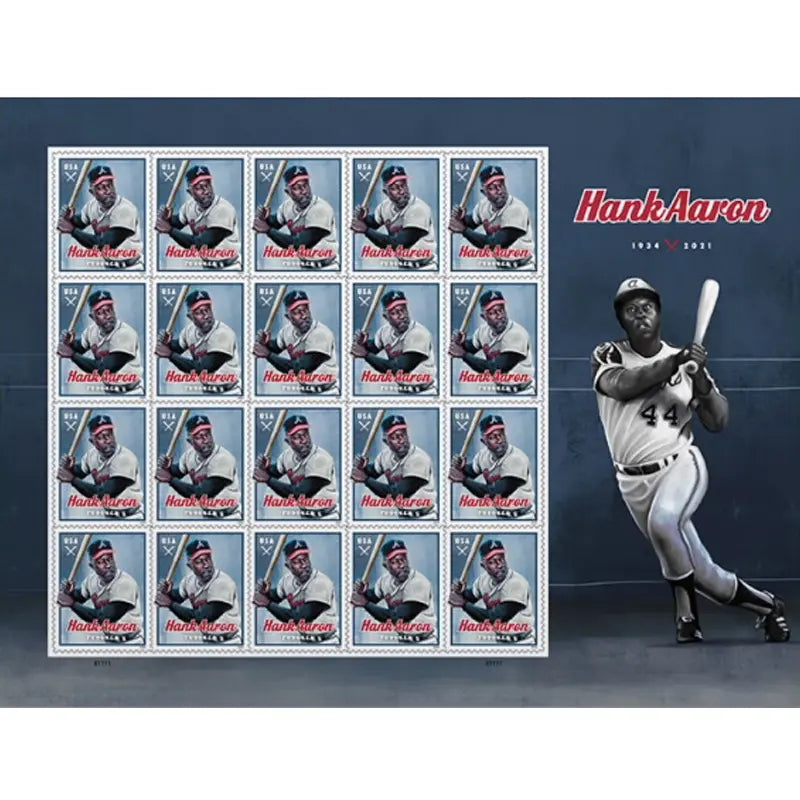 2024 USa Forever Hank Aaron Stamps