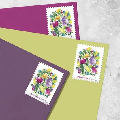 2024 USa Forever Wedding Blooms Stamps