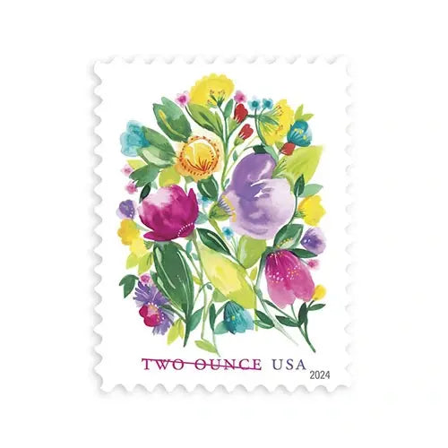 2024 USa Forever Wedding Blooms Stamps