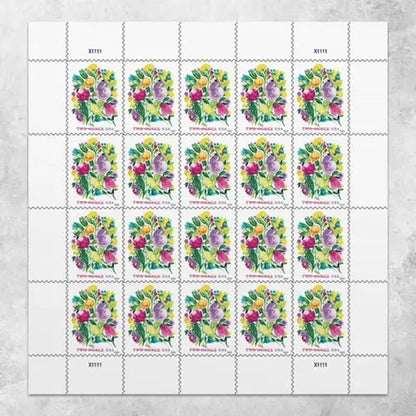 2024 USa Forever Wedding Blooms Stamps