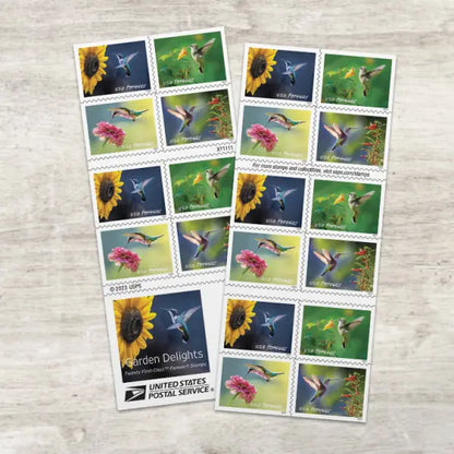 2024 USa Forever Garden Delights Stamps