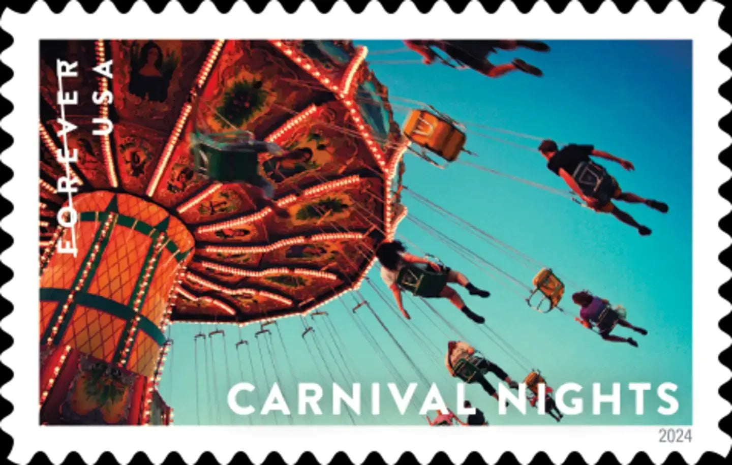 2024 USa Forever Carnival Nights stamps
