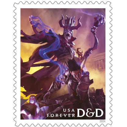 2024 USa Forever Dungeons & Dragons stamps