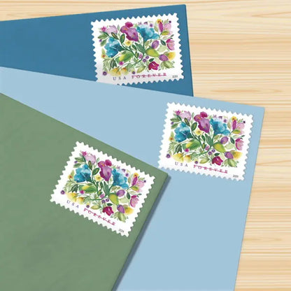2024 USa Forever Celebration Blooms Stamps