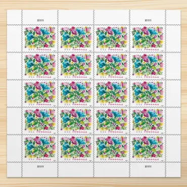 2024 USa Forever Celebration Blooms Stamps