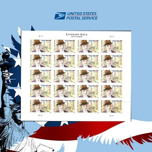 2024 USa Forever Saul Bellow Stamps
