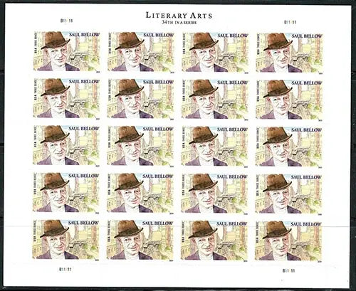 2024 USa Forever Saul Bellow Stamps