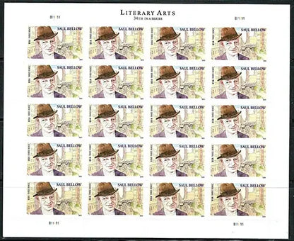2024 USa Forever Saul Bellow Stamps