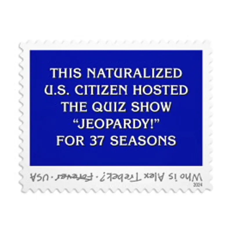 2024 USa Forever Alex Trebek Stamps
