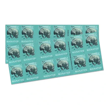2024 USa Forever Save Manatees Stamps