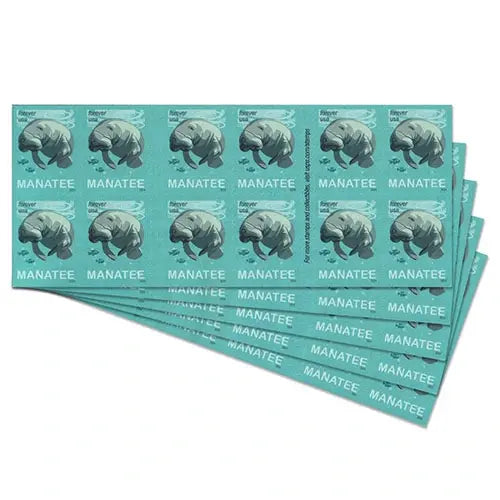 2024 USa Forever Save Manatees Stamps