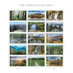 2025 USa Forever The Appalachian Trail Stamps