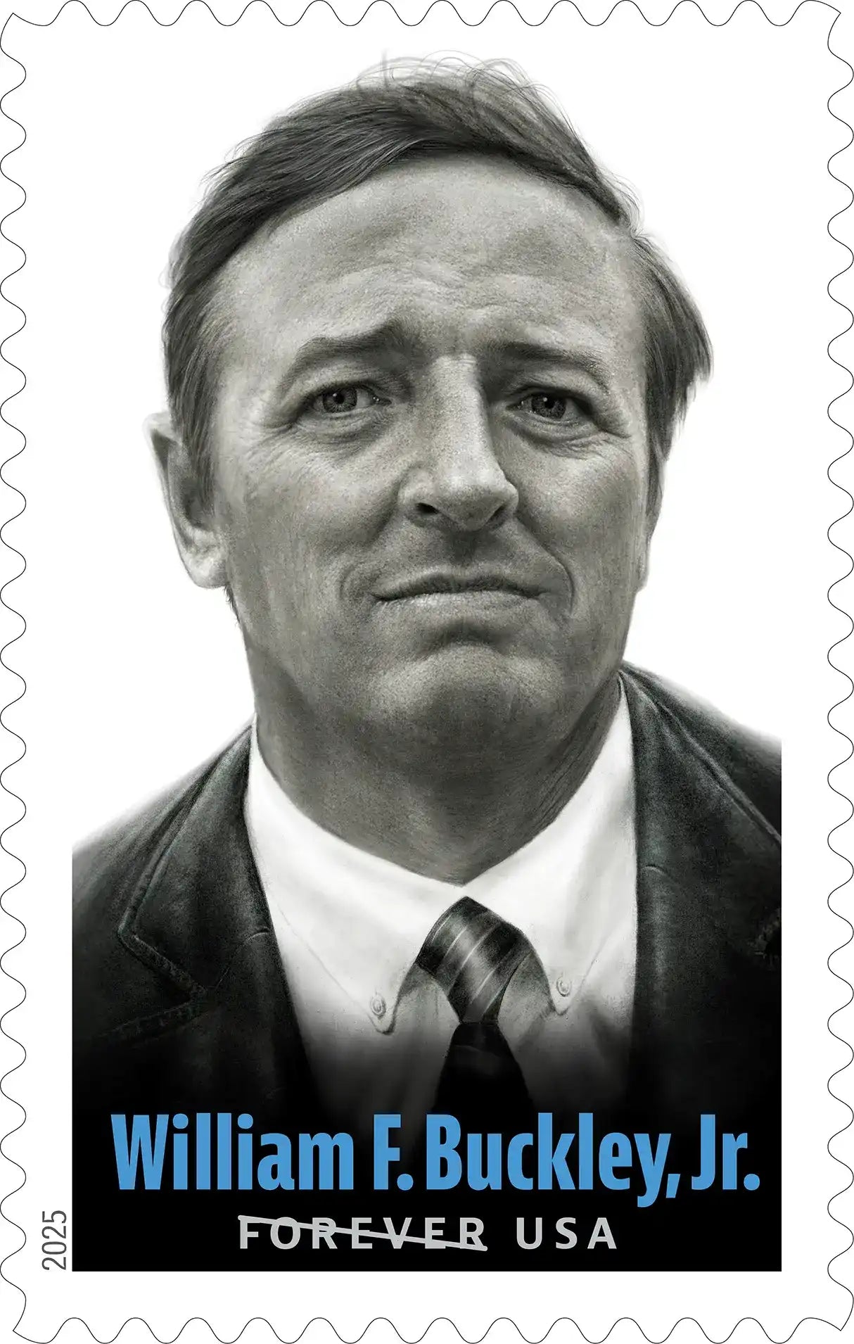 2025 USa Forever William F. Buckley Jr. Stamp