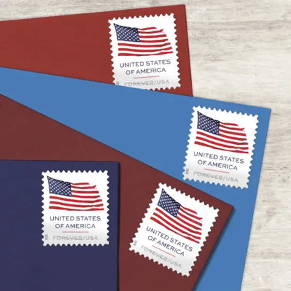 Wholesale products 2025 USa Forever  Flag Stamps roll