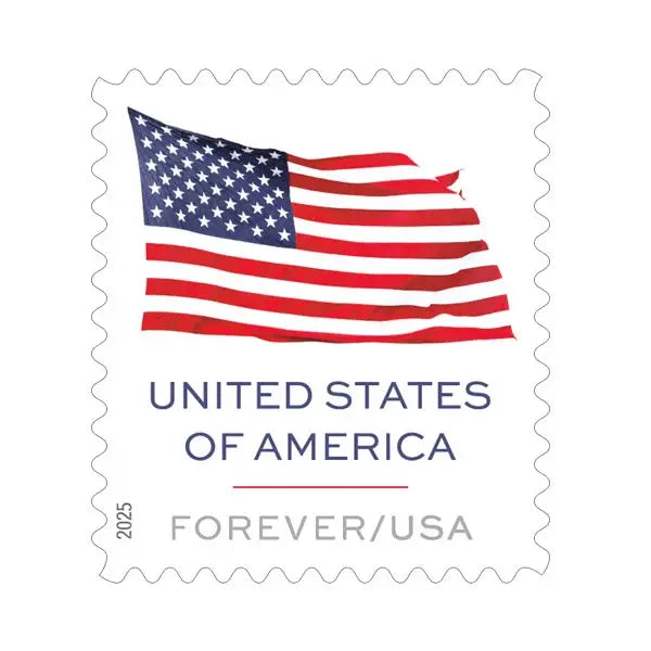 2025 USa Forever Flag Stamps booklets