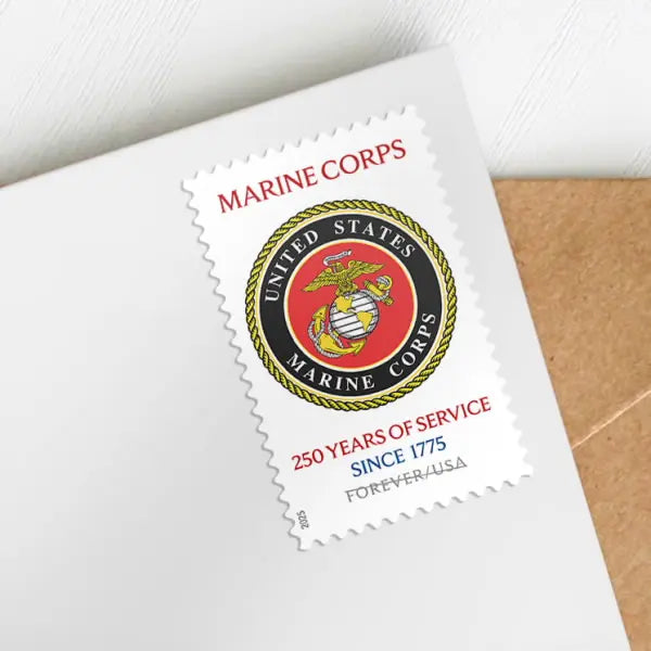 2025 USa Forever Marine Corps 250th Anniversary Commemorative Stamps