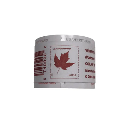 2025 USa Forever Vibrant Leaves Postcard Stamps Coil
