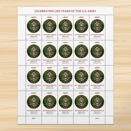 2025 USa Forever Army 250th Anniversary Commemorative Stamps