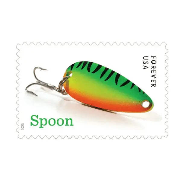 2025 USa Forever Freshwater Fishing Lures Stamps