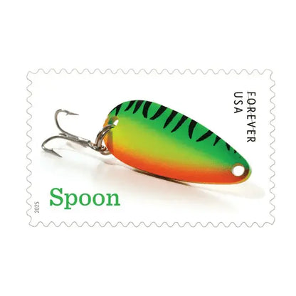 2025 USa Forever Freshwater Fishing Lures Stamps