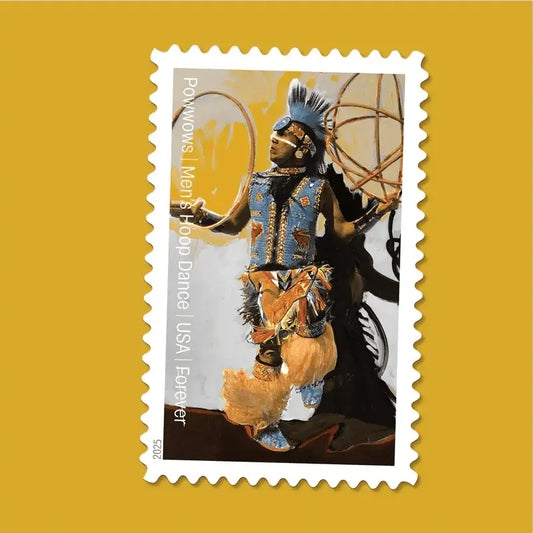 2025 USa Forever Powwows Celebrating Native AmericanCulture Stamps