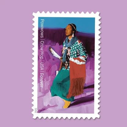 2025 USa Forever Powwows Celebrating Native AmericanCulture Stamps